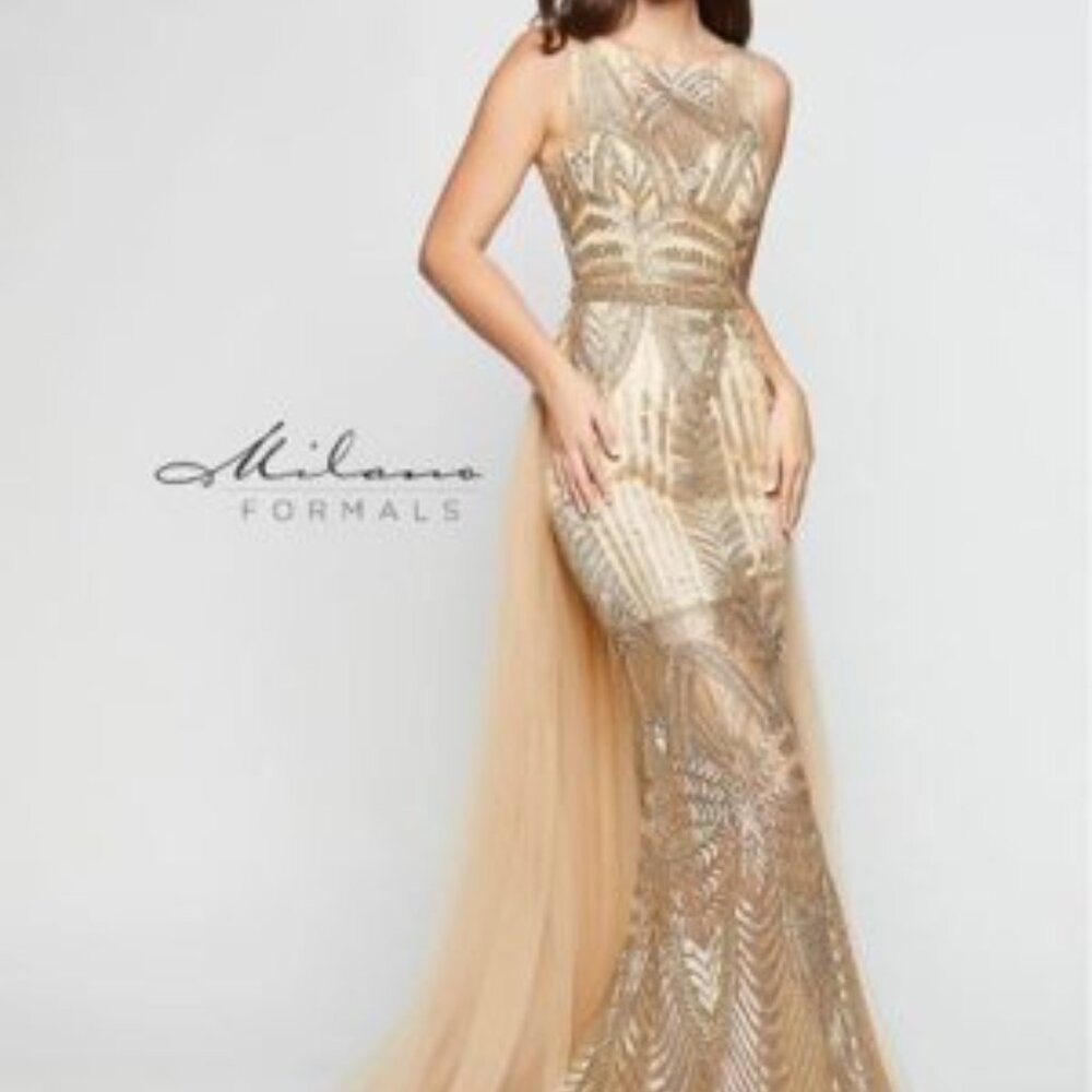 MILANO FORMALS E 2233 IVORY size 12